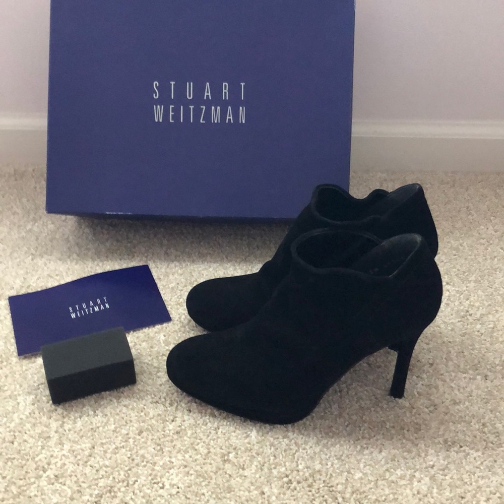 Stuart Weitzman Platform Booties. Size 6. New! - image 1